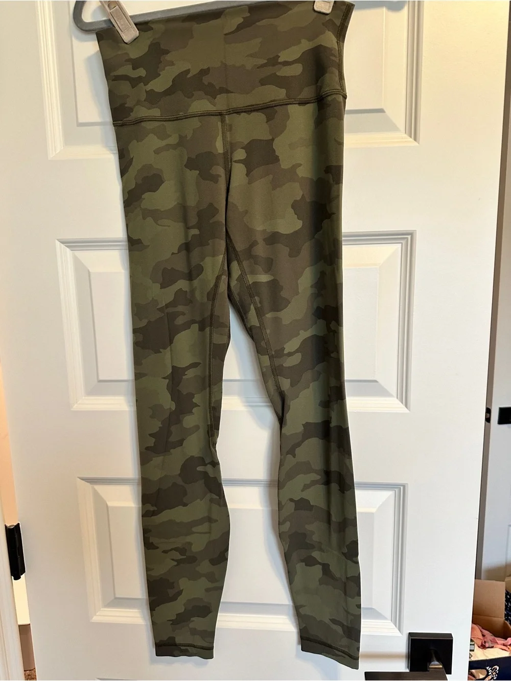 lululemon athletica Olive Green Camo High-Rise Leggings